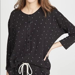 The Great sleep henley. Almost black rosebud. Size 1